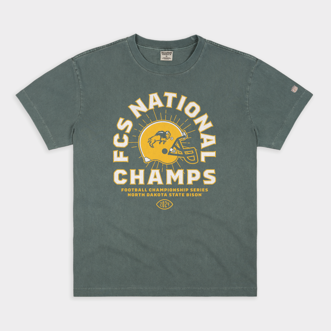 Celebrate North Dakota State Football's 2024 FCS National Championship with This Heavyweight Tee