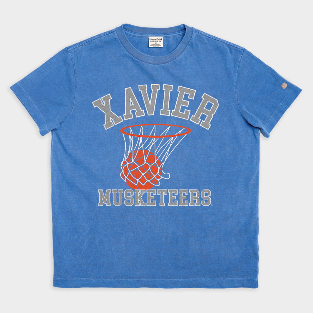 Xavier Musketeers Basketball Vintage Heavyweight Statement Tee