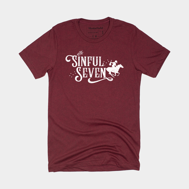 Sinful Seven Stunning Logo Tee