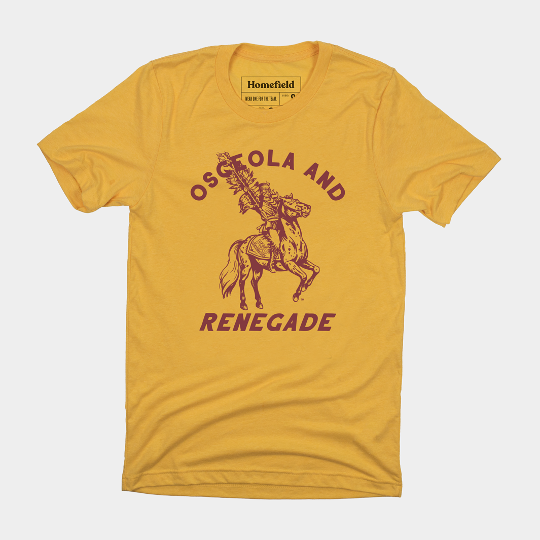 Unleash Your Team Spirit with the Osceola & Renegade Tee