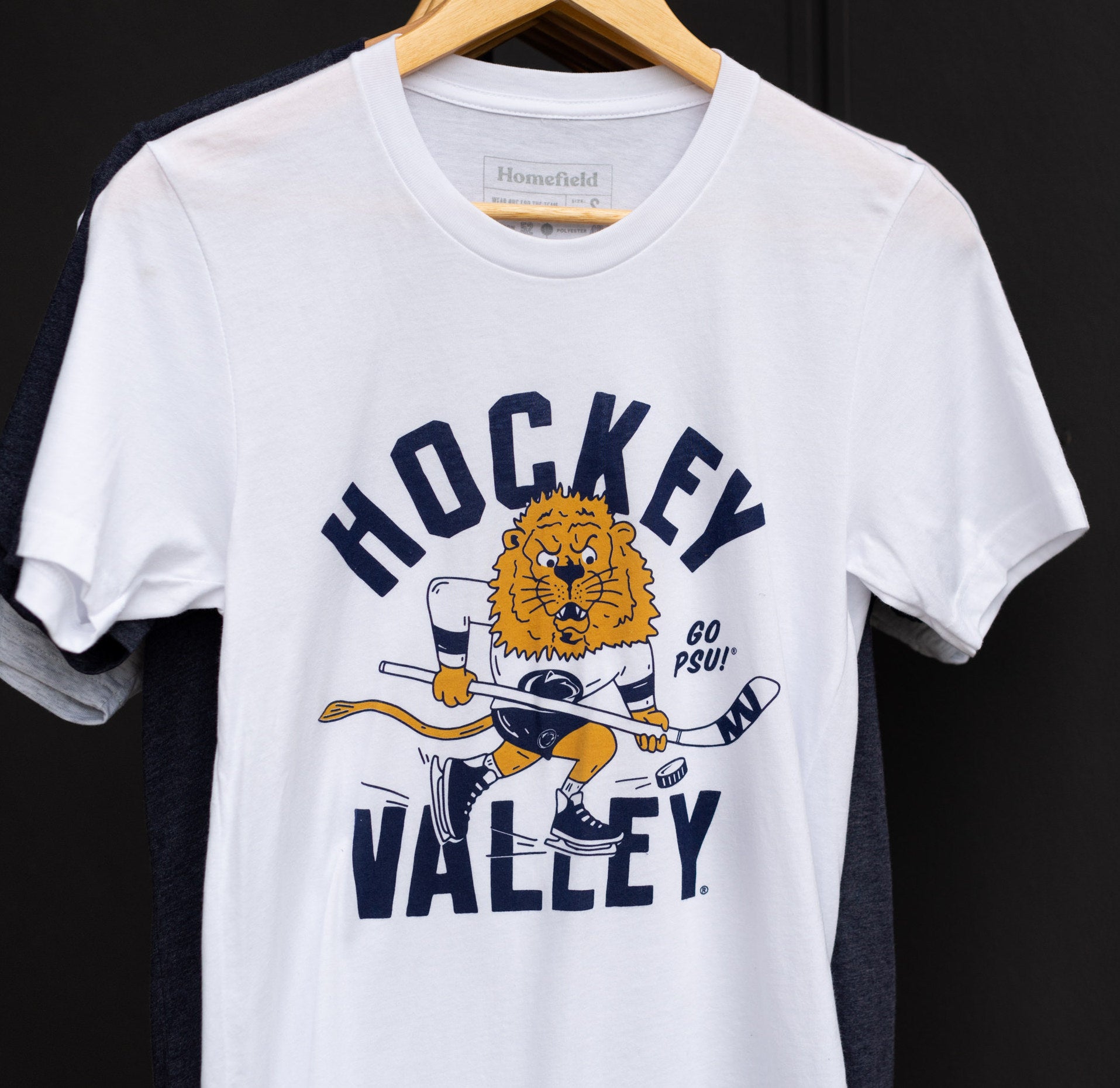 Retro Penn State Hockey Valley Tee