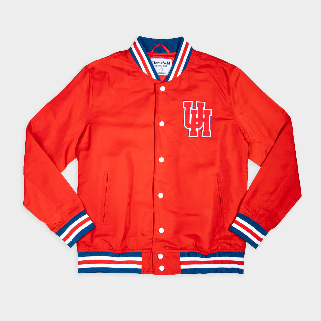 Retro Houston Cougars UH Bomber Jacket - A Blast from the 80s