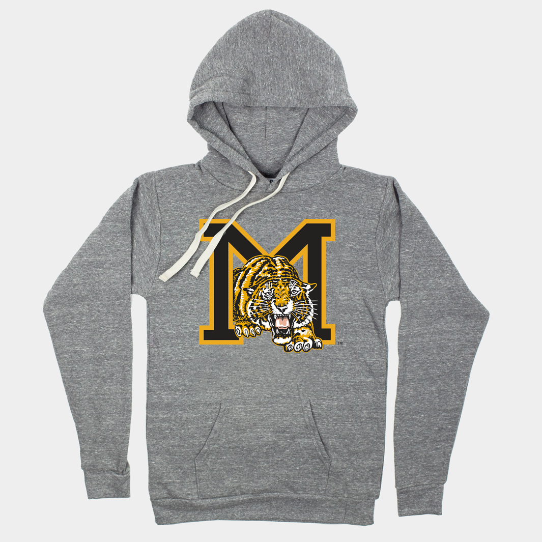 Timeless Mizzou Hoodie: Vintage Logo from the 1940s