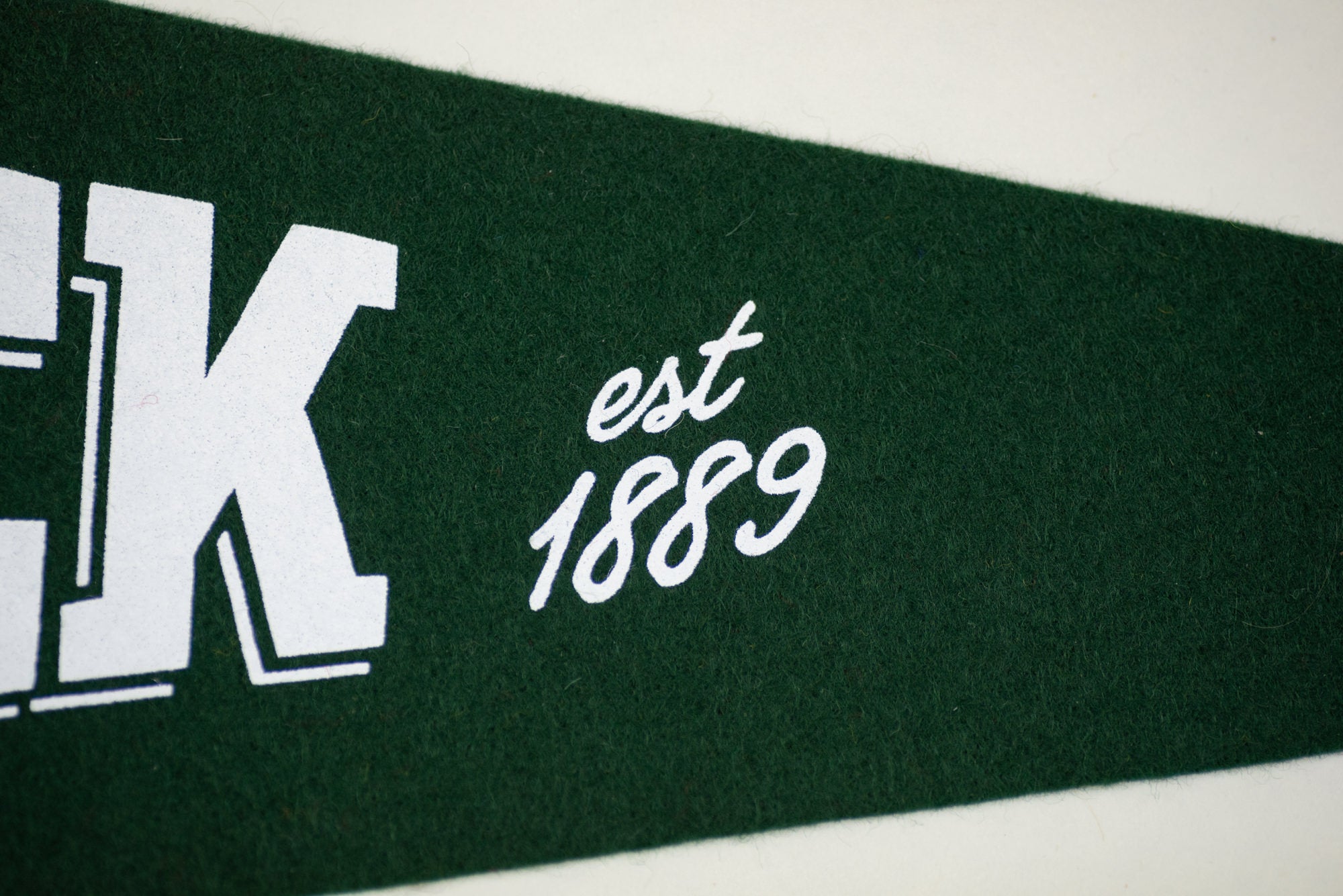 Slippery Rock University Vintage Mascot Pennant - A Must-Have for Fans!