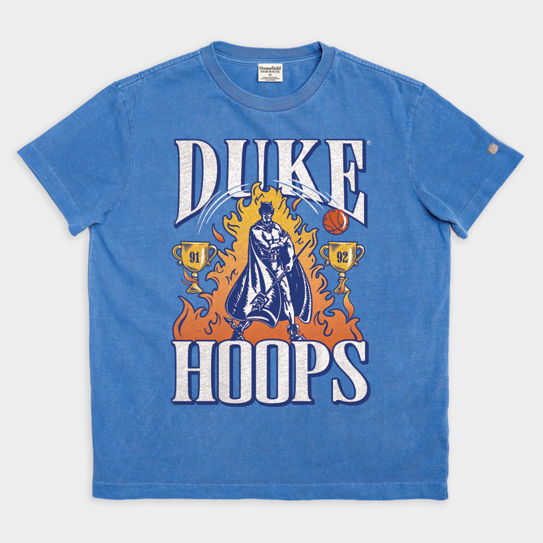 Duke 1991 - 92 Champs Vintage Tribute Heavyweight Tee