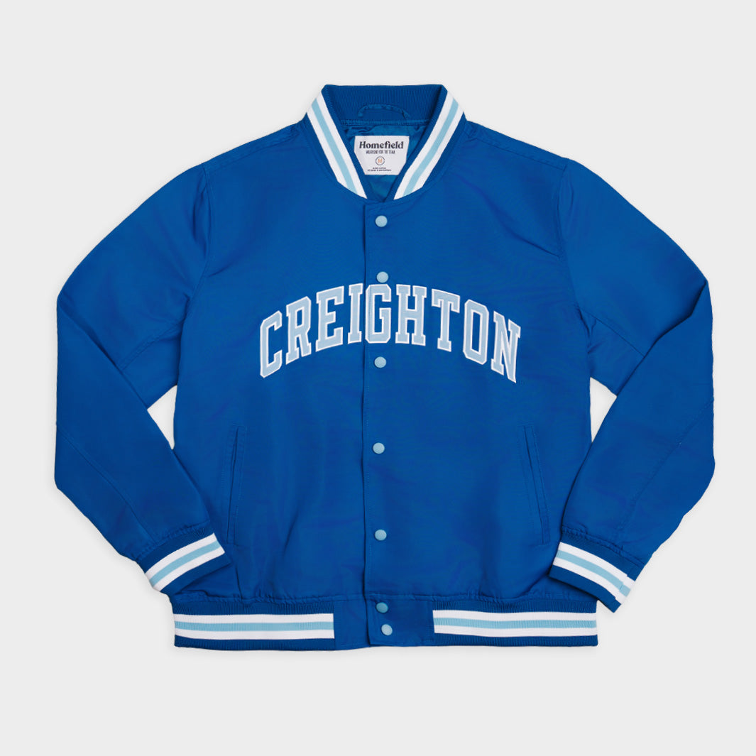 Creighton Blue Jays Vintage Basketball Bomber Jacket