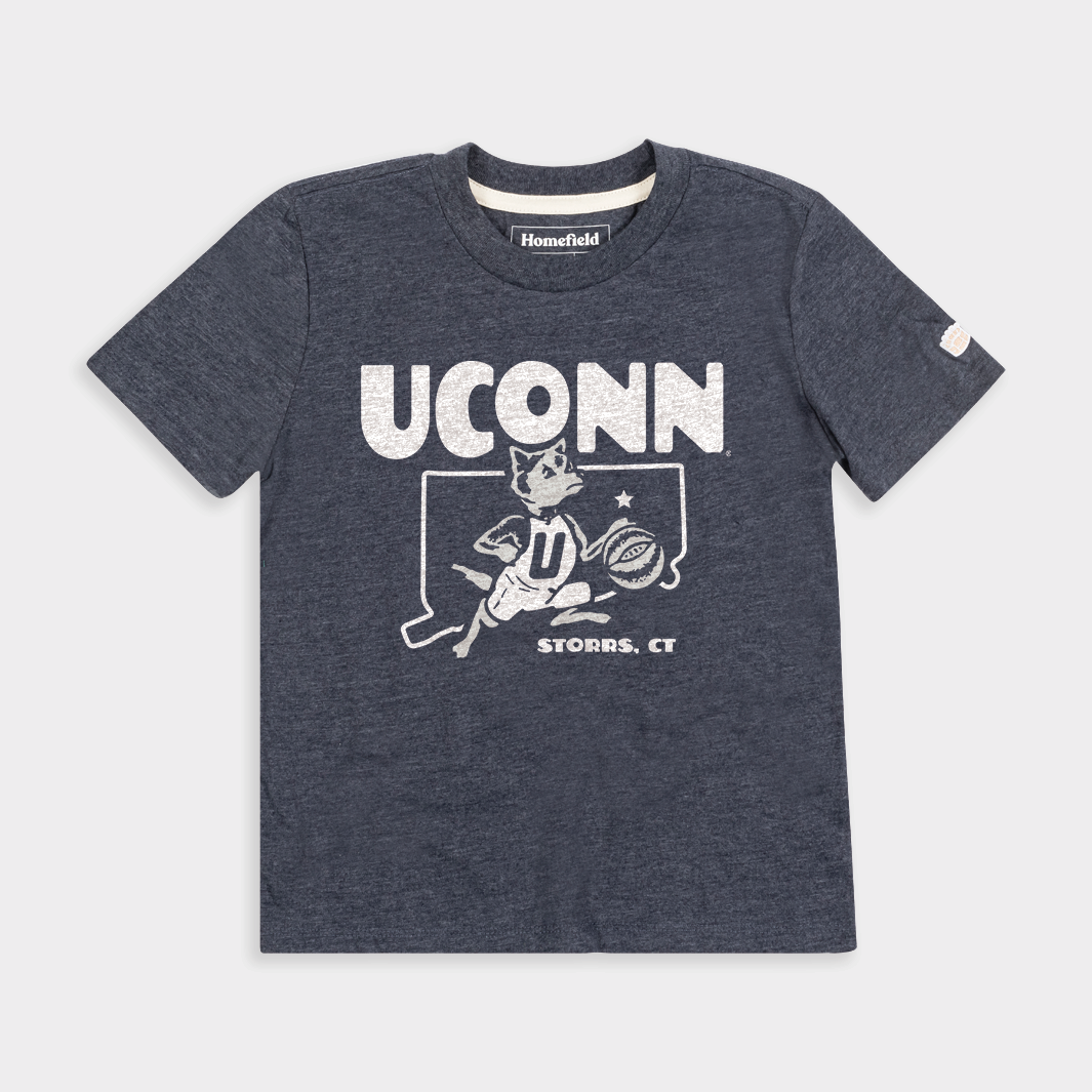 UConn Vintage Hoops Logo Youth T-Shirt