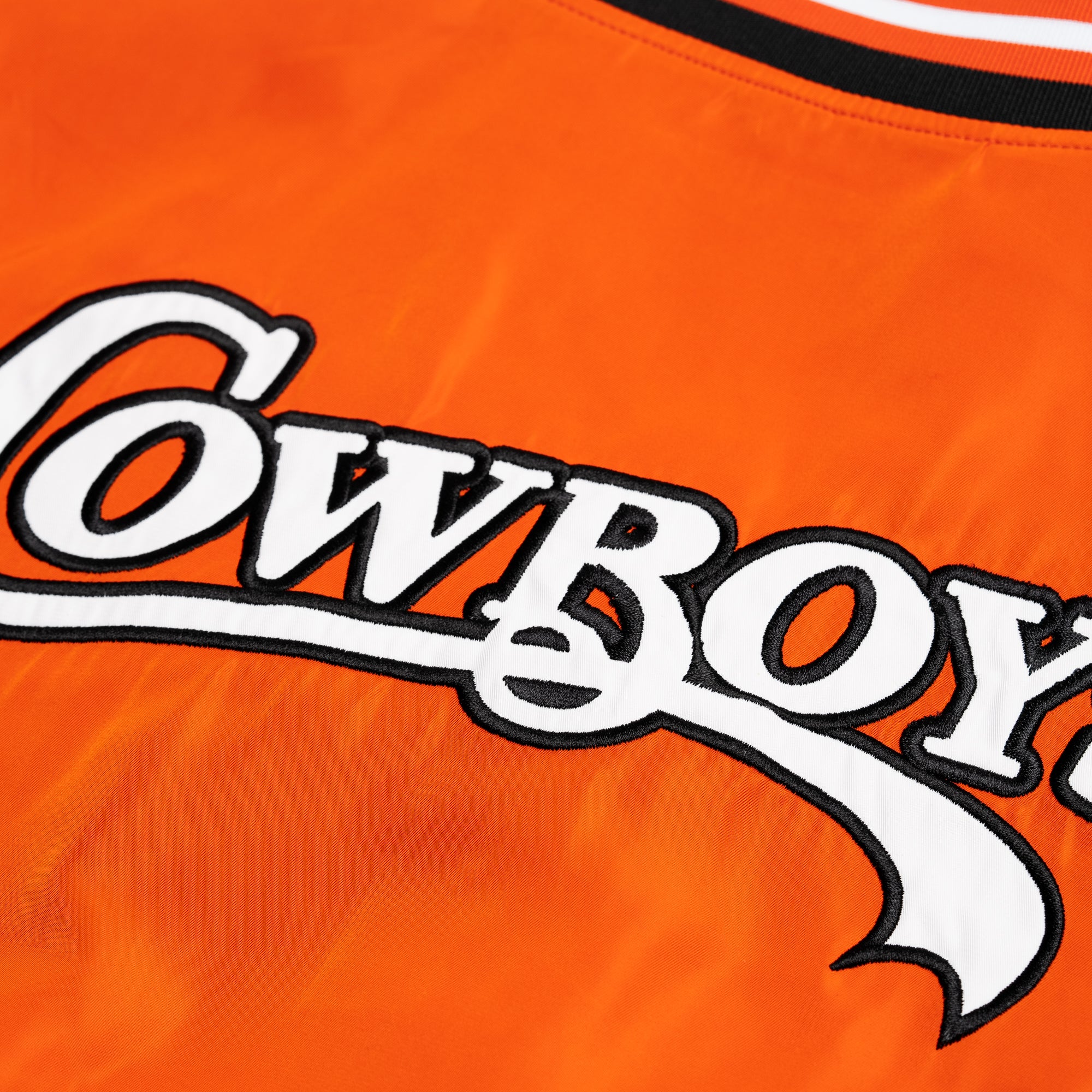 Show Your Pride with the Oklahoma State Cowboys Vintage-Inspired Bomber Jacket