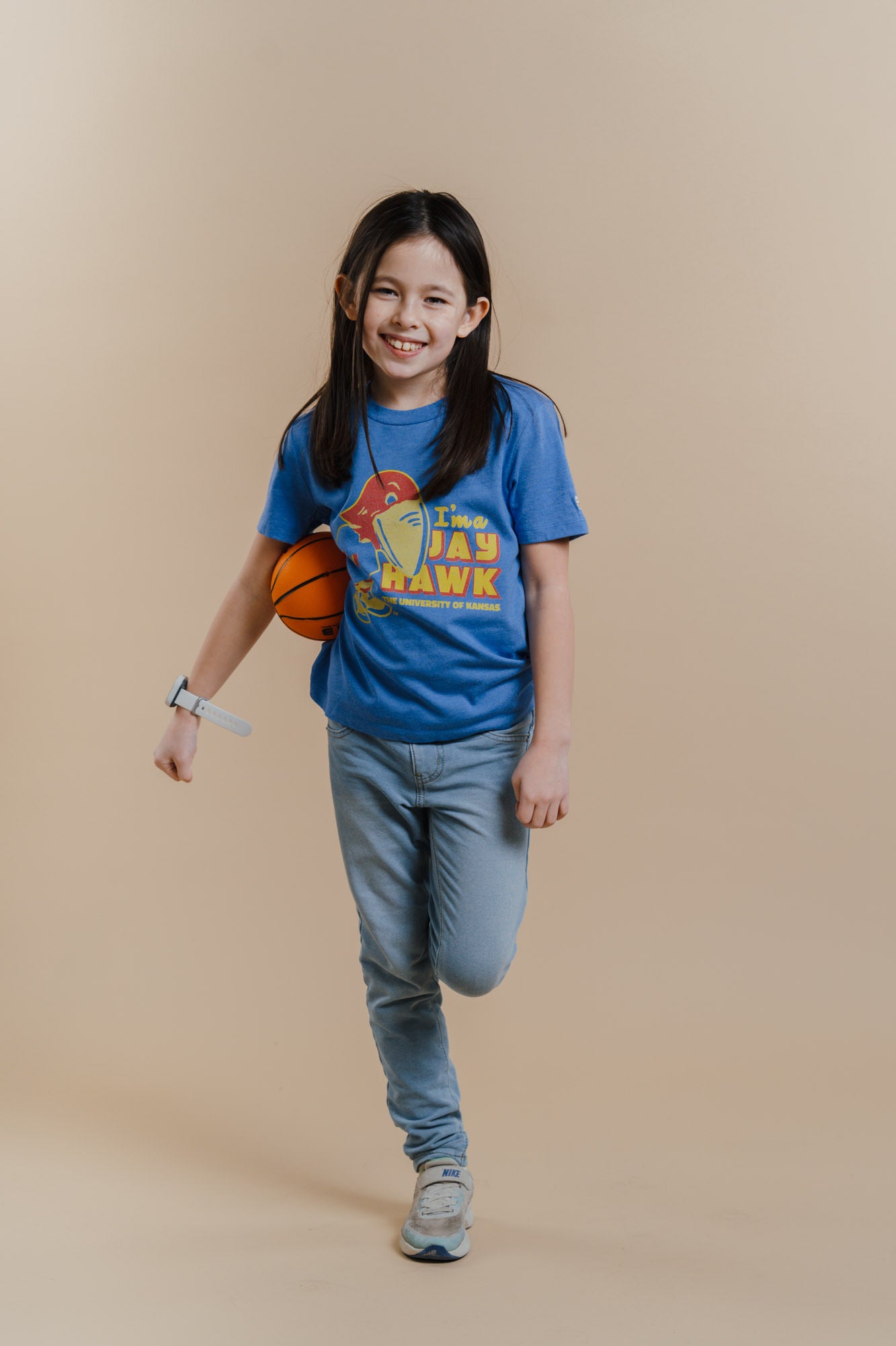 Show Your Jayhawk Pride! Kansas Retro Youth Tee