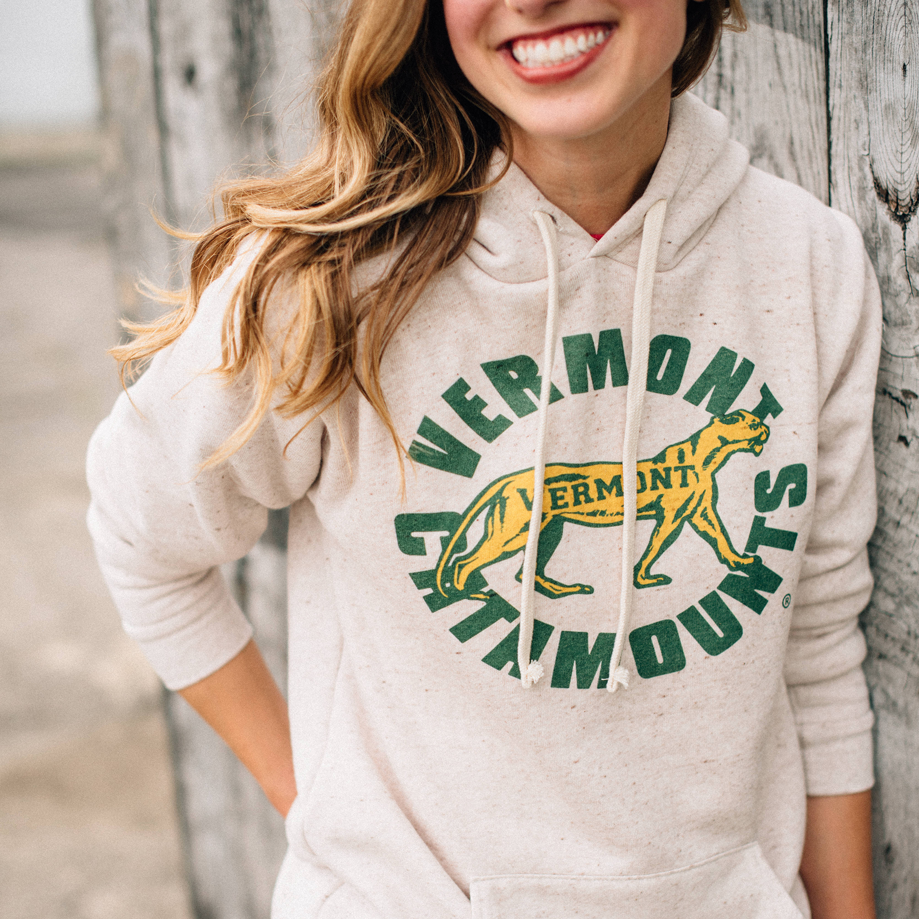 Vintage Vermont Catamounts Hoodie - Show Your Support!