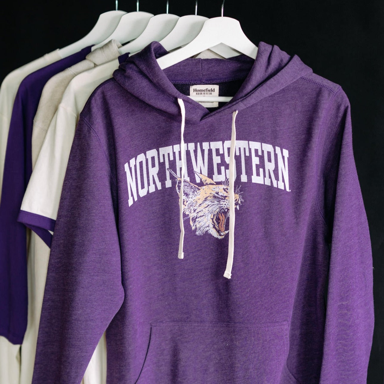 Roaring Northwestern Wildcats Hoodie - Make a Bold Statement