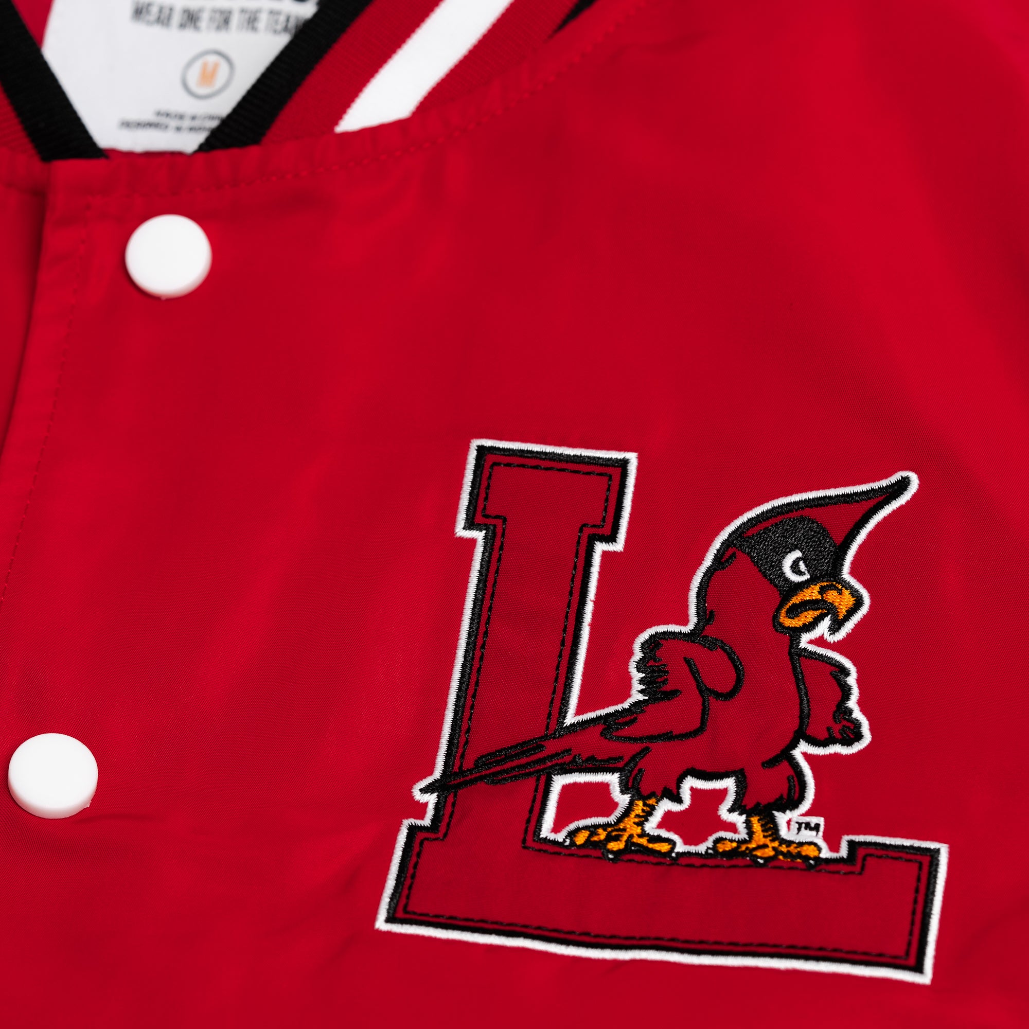 Louisville Cardinals Retro Logo Bomber Jacket - A Timeless Tribute