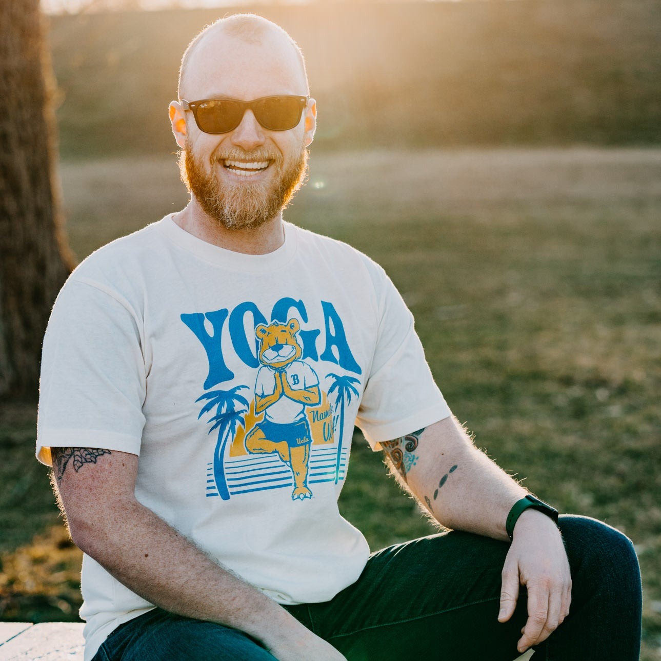 Show Your UCLA Spirit with the Enchanting Yoga Tee