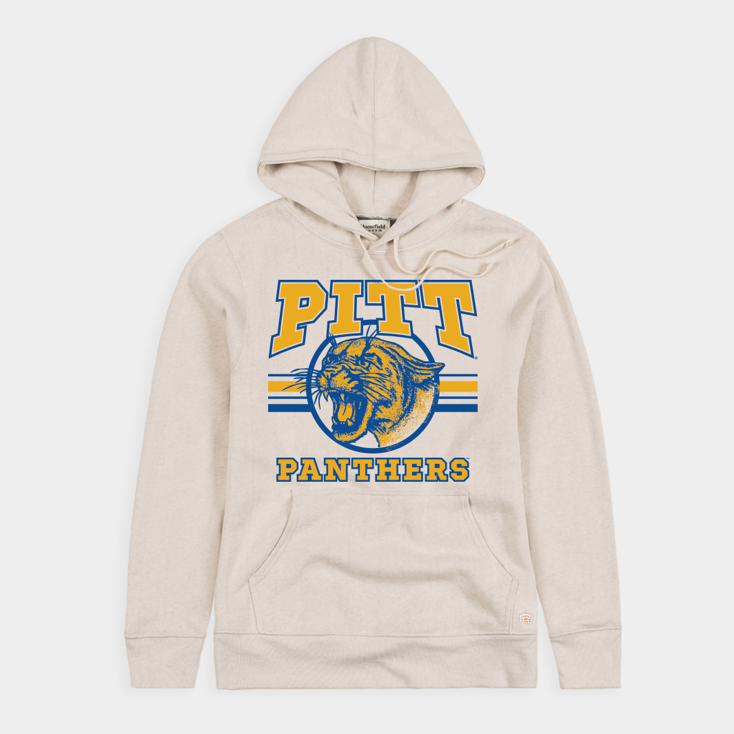 Roar with Style! Pitt Panthers Retro Logo Hoodie