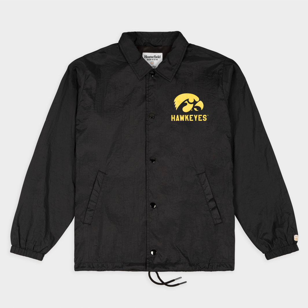 Show Your Iowa Hawkeyes Pride with Our Classic Football Coaches Jacket