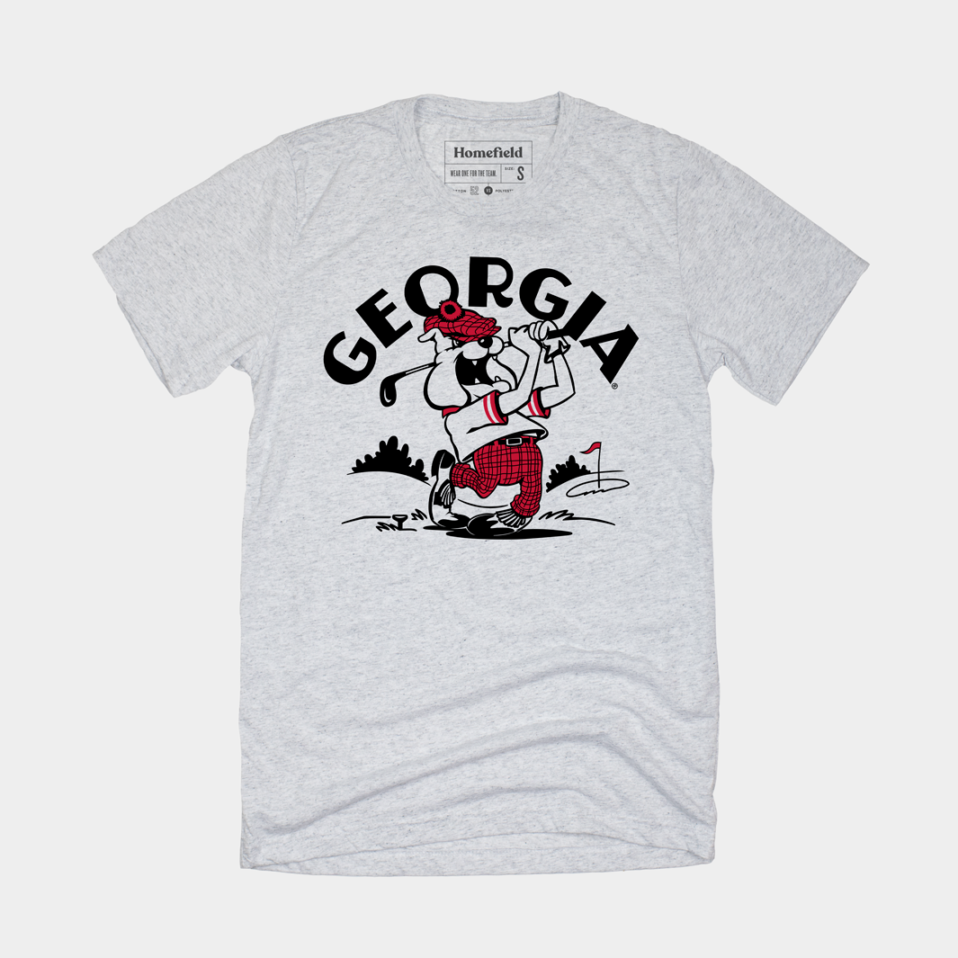 Georgia Bulldogs Vintage Golf Tee - Celebrate the Dawgs