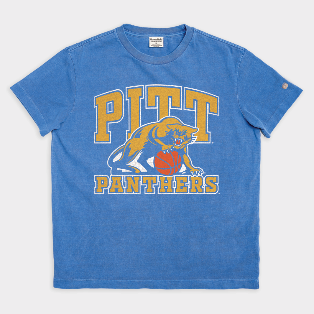 Relive the Glory: 1995 - 96 Pitt Panthers Basketball Vintage Heavyweight Tee