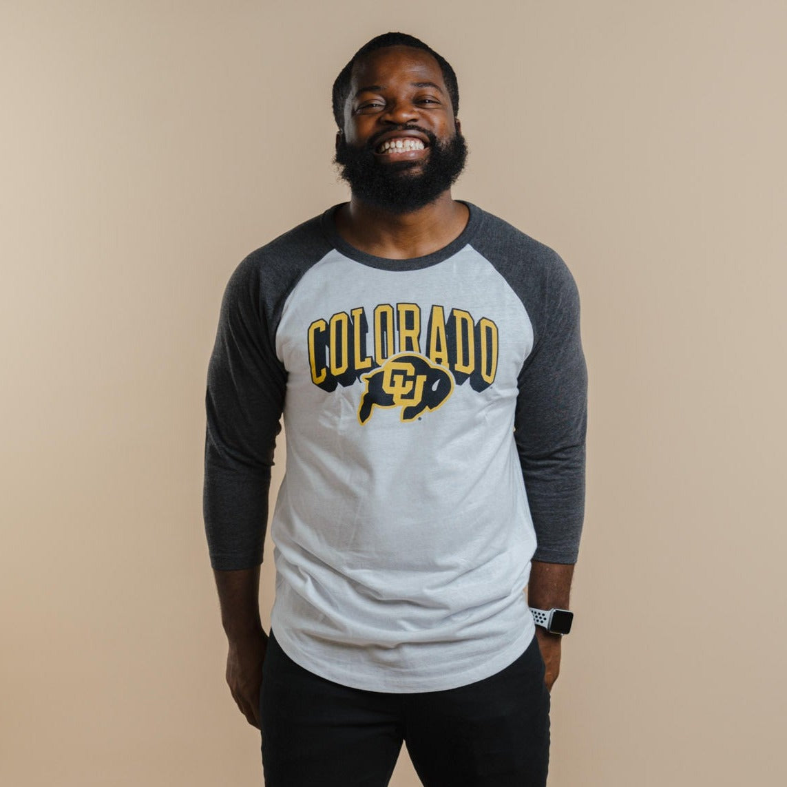 Vintage Colorado Baseball Tee with Retro Logo