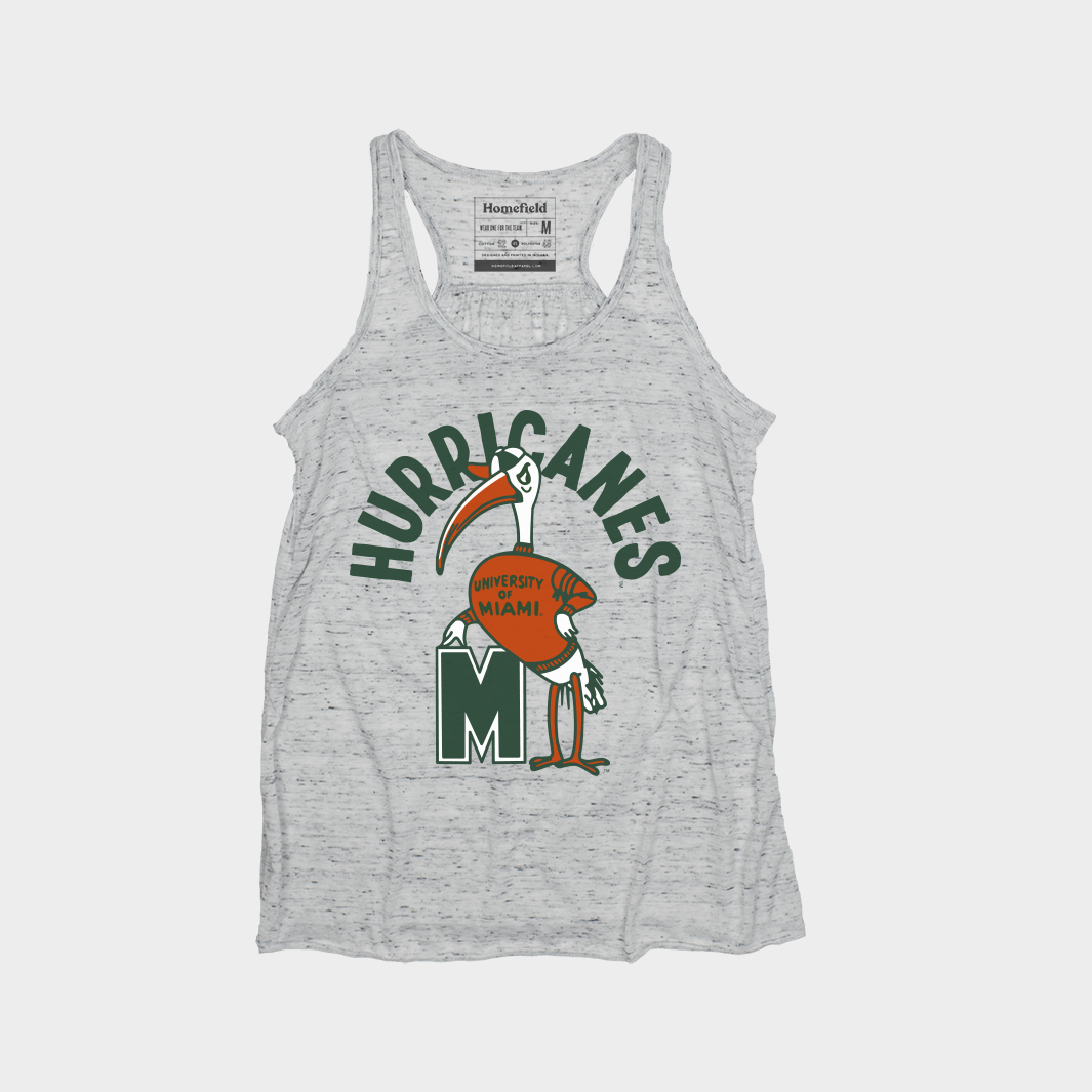 Stunning Vintage Miami Hurricanes Women's Tank
