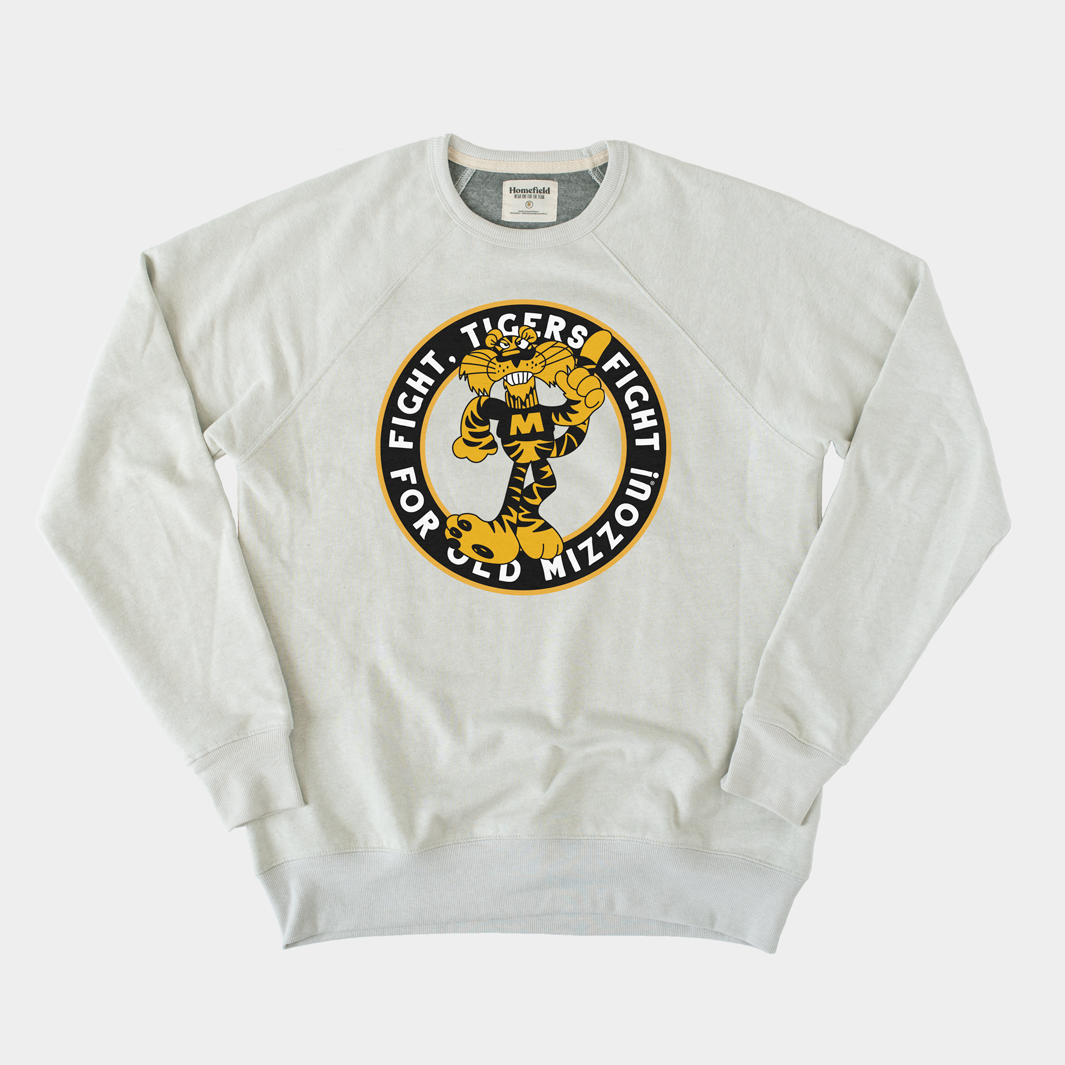Show Your Pride with the Fight for Old Mizzou Crewneck