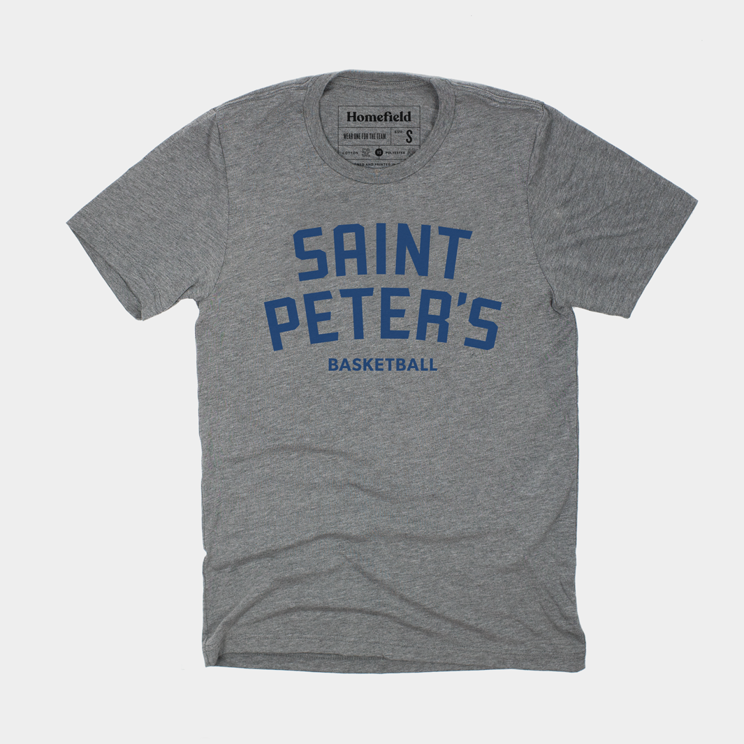Show Your Pride with Saint Peter's Basketball Tee