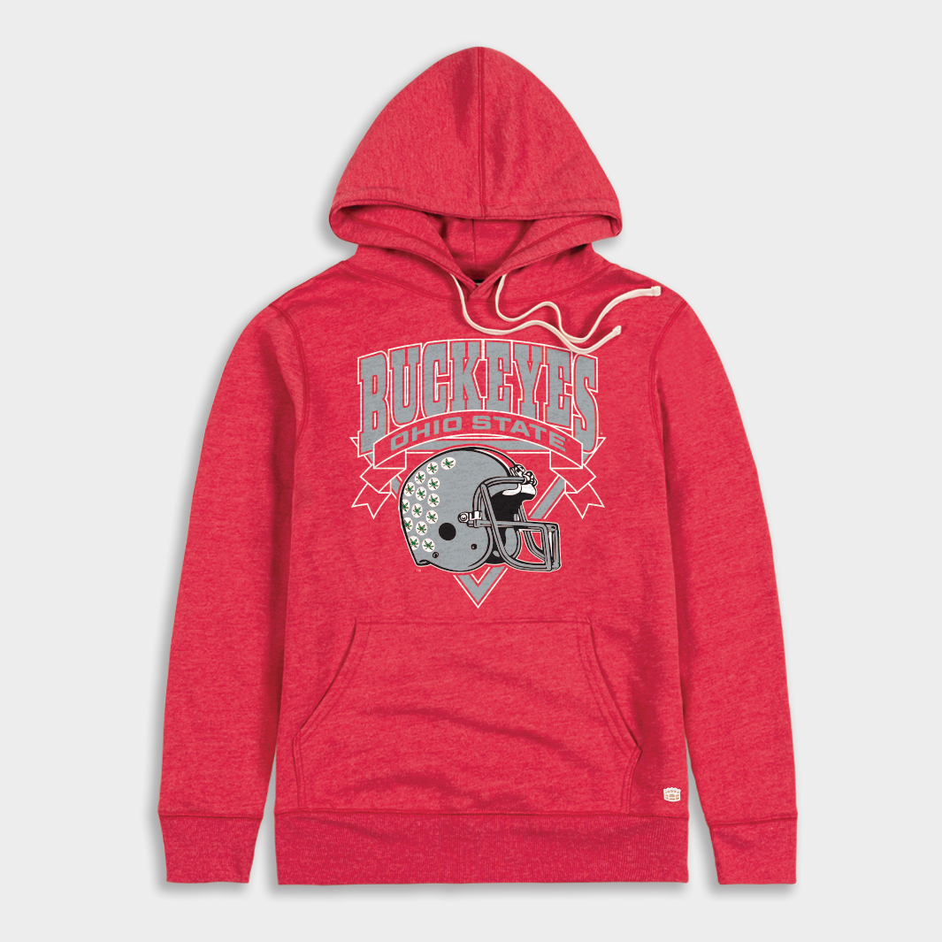 Relive the Glory: Ohio State Football 90s-Inspired Hoodie