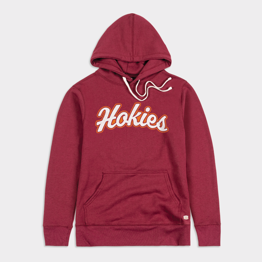Virginia Tech Hokies Script Hoodie - Nostalgic Style!