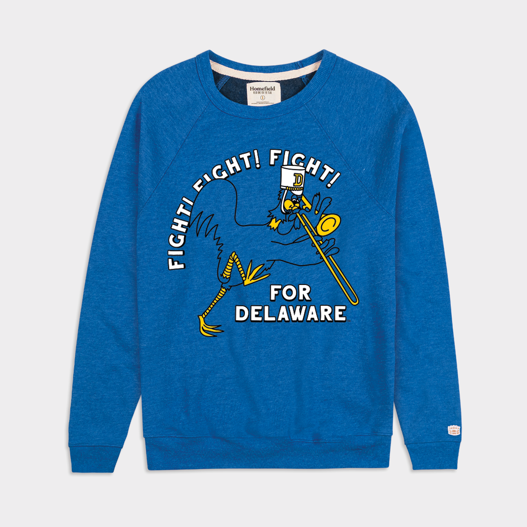 1970s Delaware Crewneck: A Tribute to a Vintage Football Moment