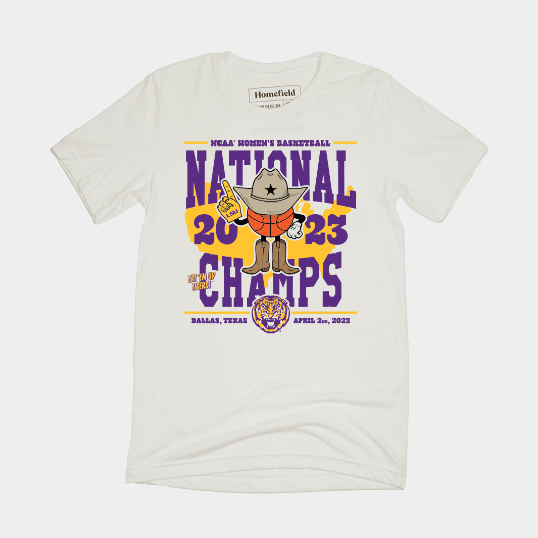 Celebrate LSU's 2023 NCAA National Championship Victory Tee
