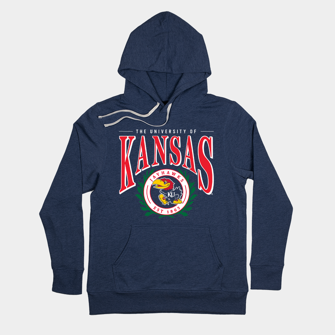 Show Your Kansas Jayhawks Pride with This Vintage Hoodie