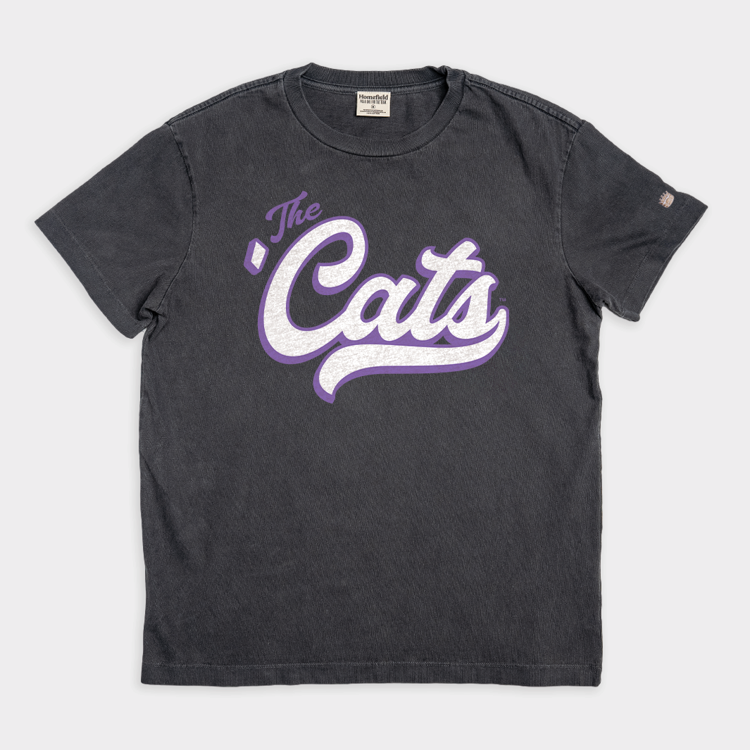 Northwestern Basketball Retro Heavyweight Tee