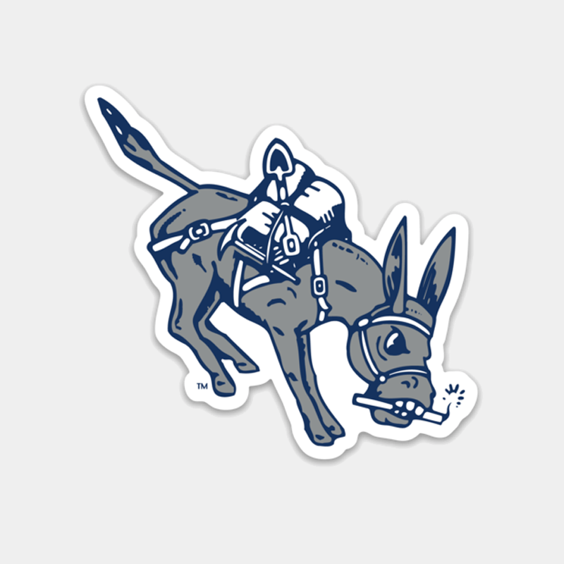 Show Your School Spirit with the Colorado School of Mines Blaster Sticker