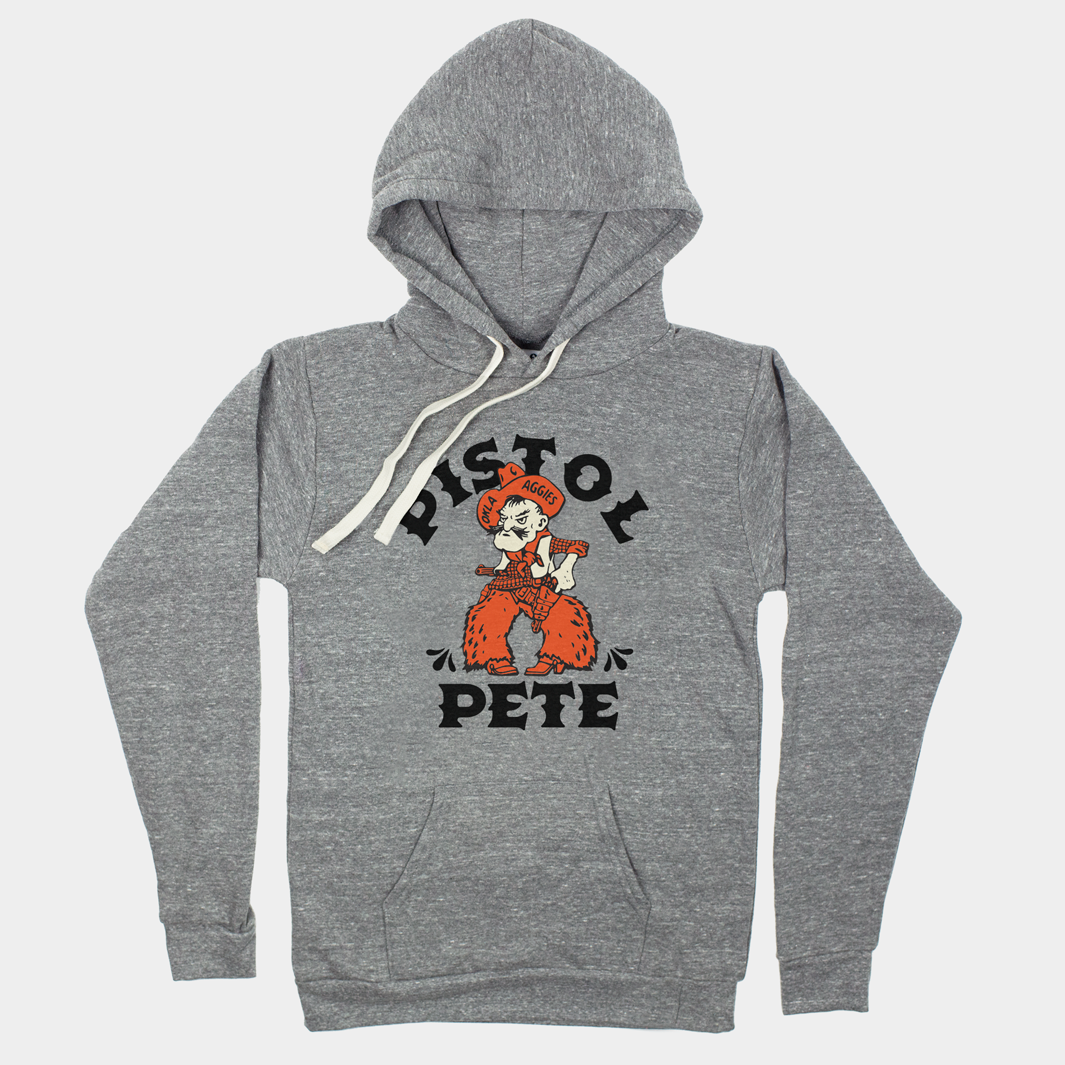 Unleash Your School Spirit with Vintage Pistol Pete Oklahoma State Hoodie