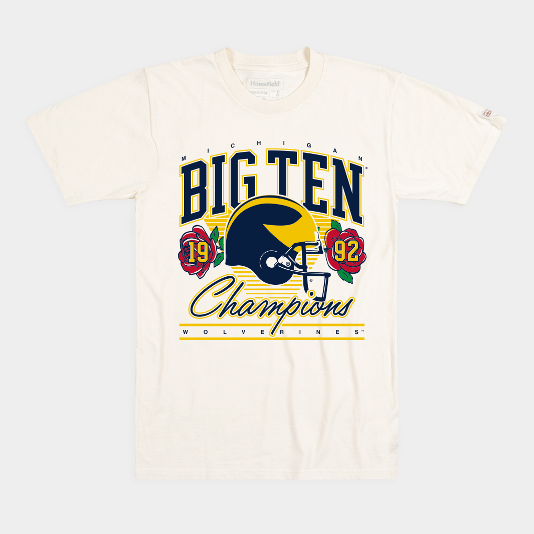Celebrate Michigan's 1992 Big Ten Conference Championship! Grab This Tee Now!