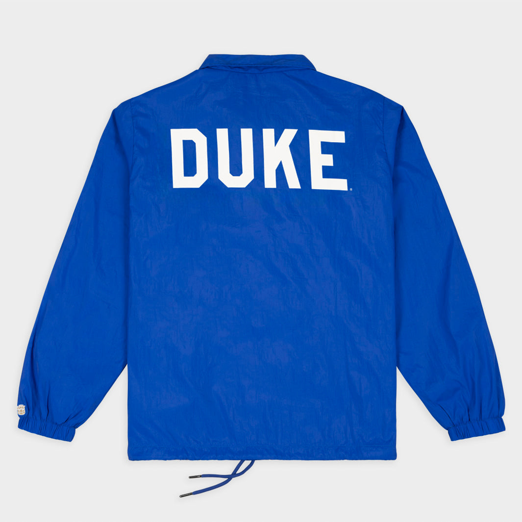 Duke Blue Devils' Timeless Classic Logo Coaches Jacket - A Must-Have for Fans!