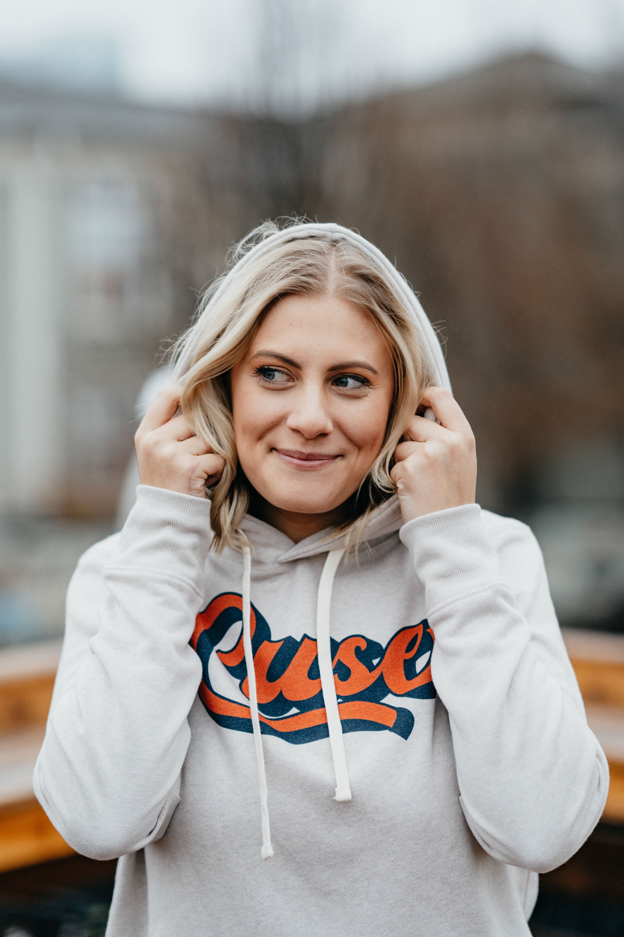 Syracuse Script 'Cuse Orange Hoodie