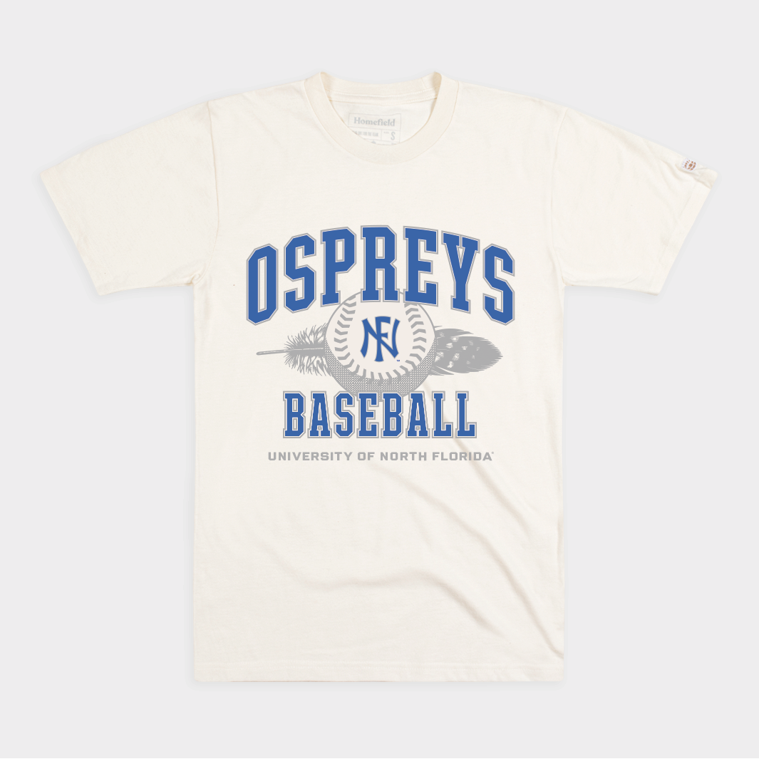 North Florida Ospreys Baseball Vintage Charm Retro Ballpark Tee
