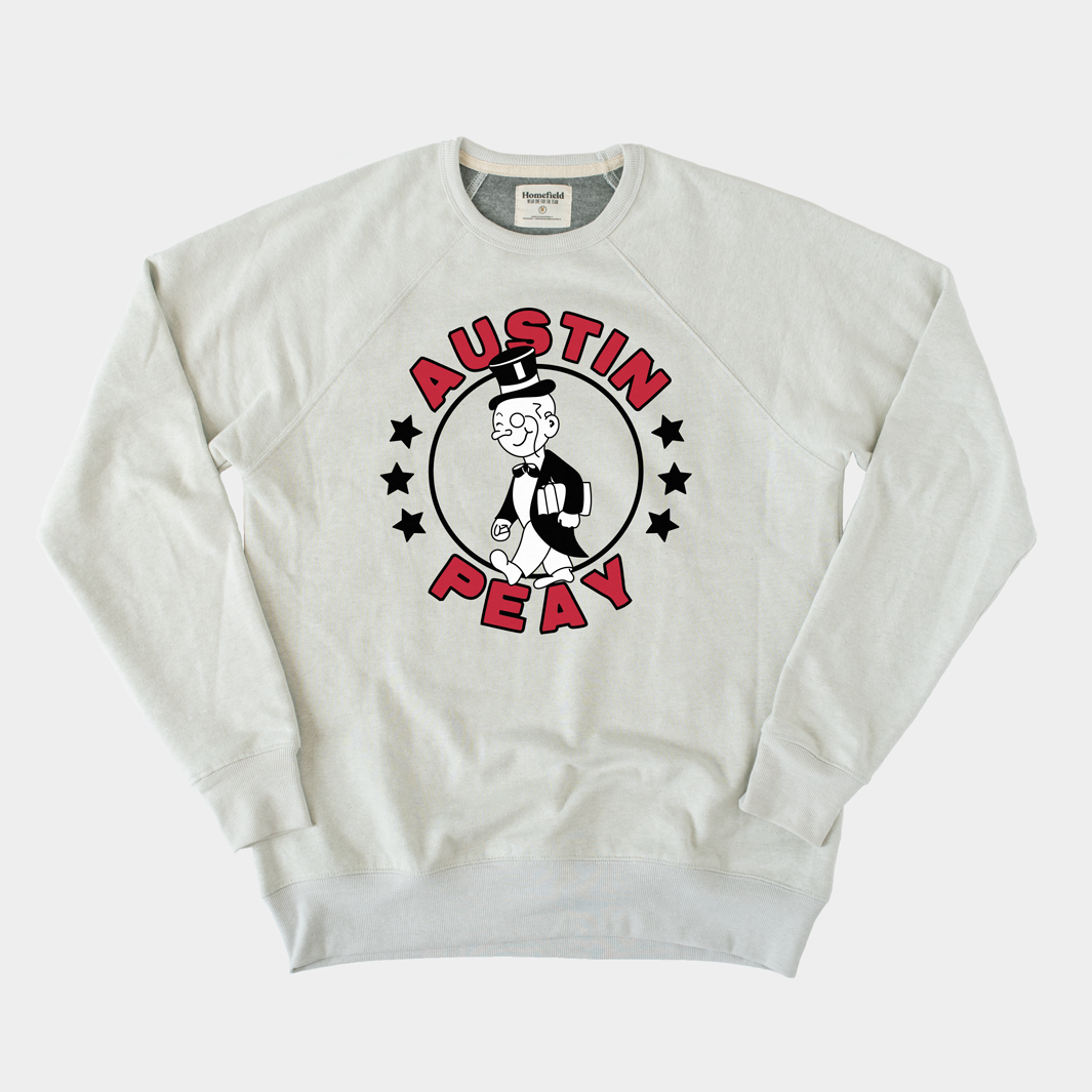Stylish Austin Peay Governors Crewneck for Retro Lovers
