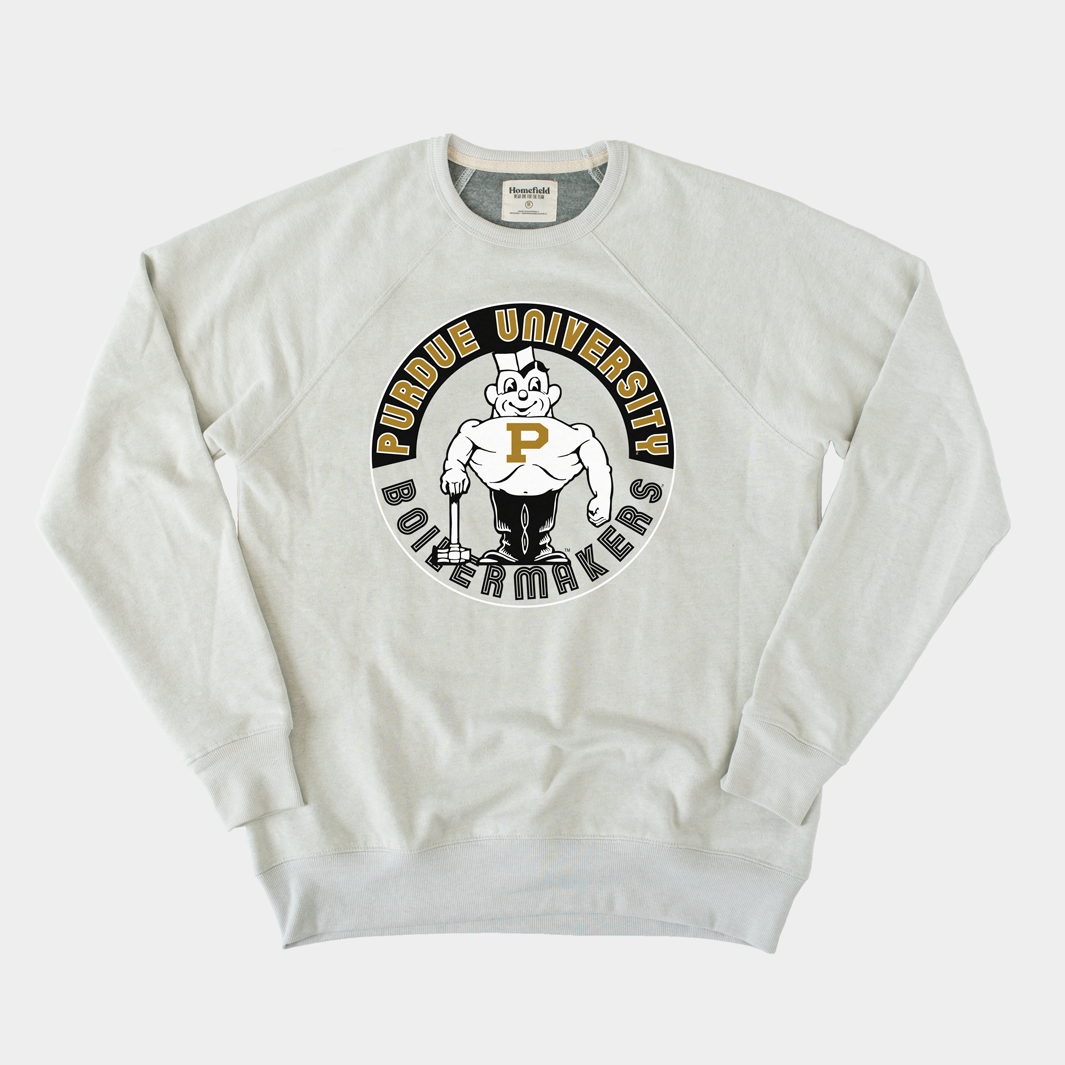 Get Your Hands on the Nostalgic Purdue Pete Vintage Sweatshirt
