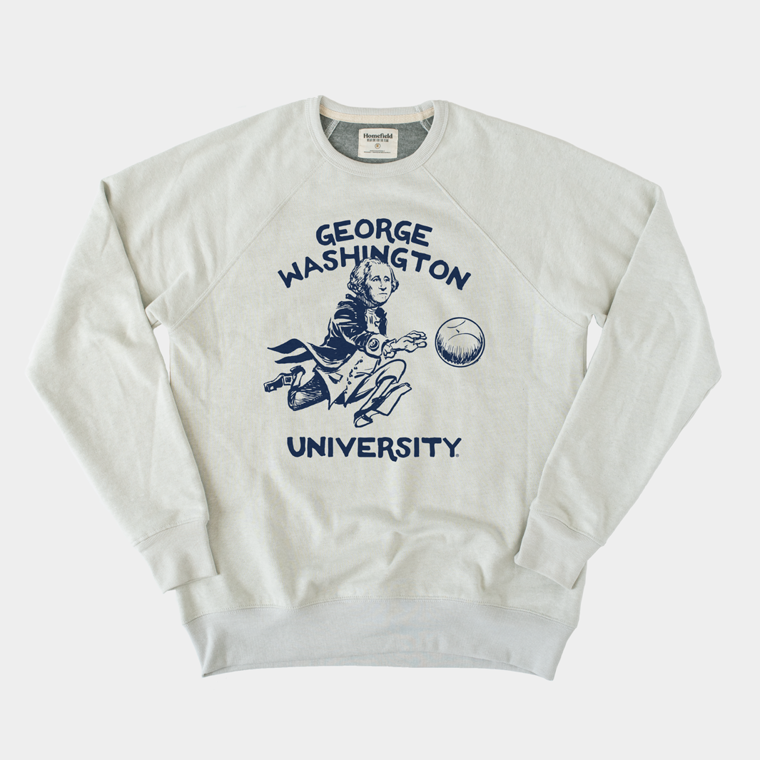 Show Off Your Skills with the Dribbling George Washington Basketball Sweatshirt