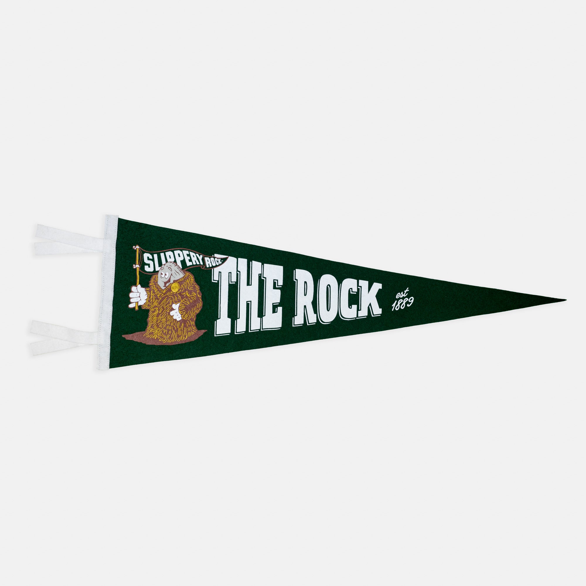 Slippery Rock University Vintage Mascot Pennant - A Must-Have for Fans!