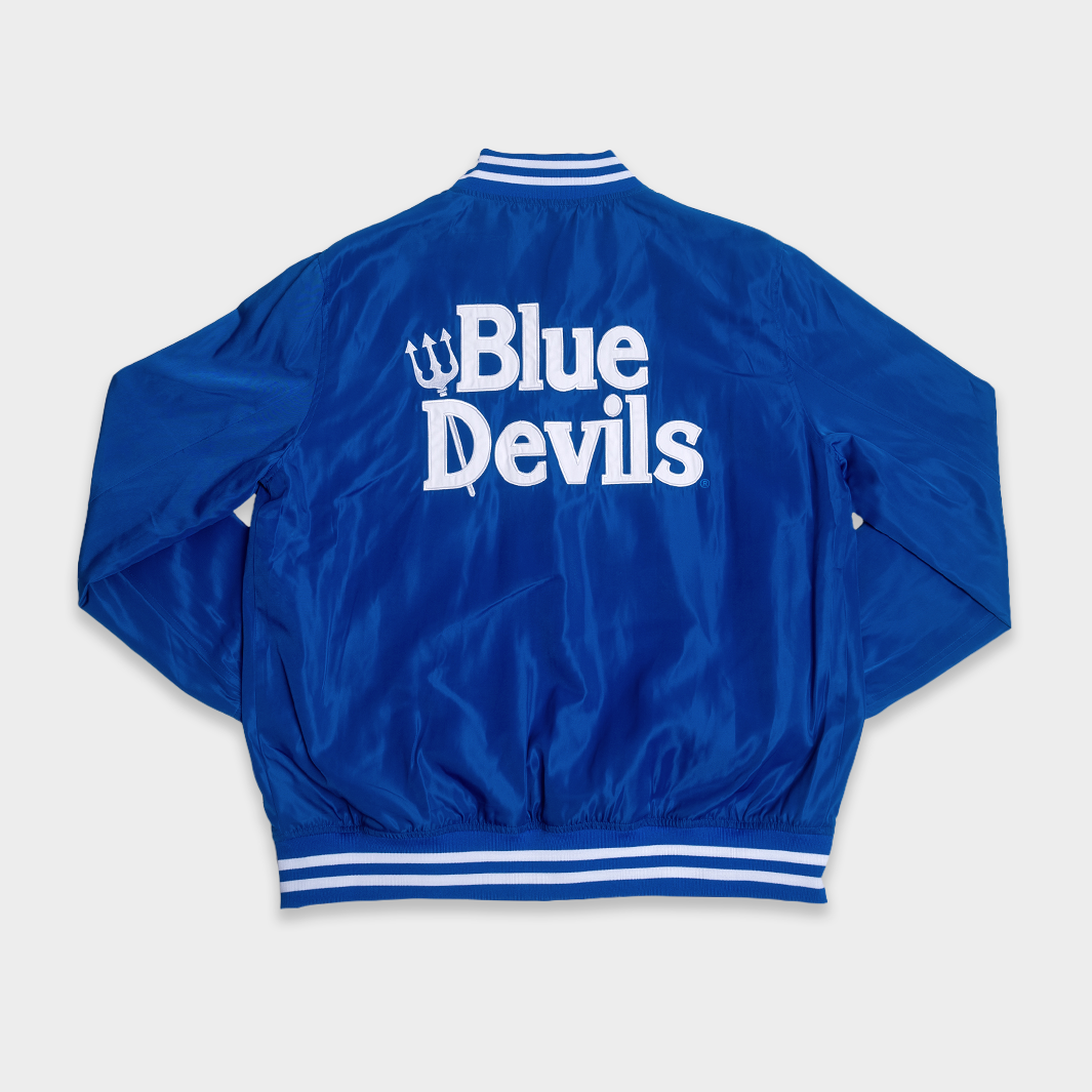Duke Blue Devils Retro Bomber Jacket - A Timeless Tribute