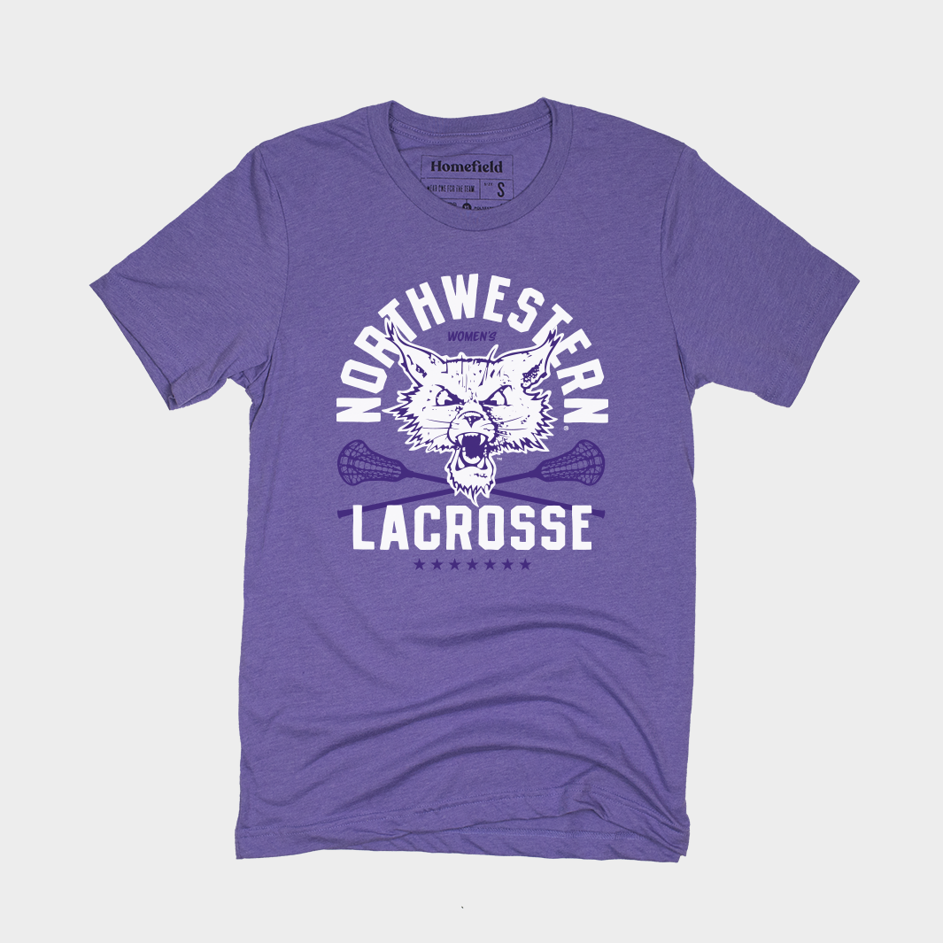 Northwestern Women's Lacrosse: Celebrate Championship Glory Vintage Tee