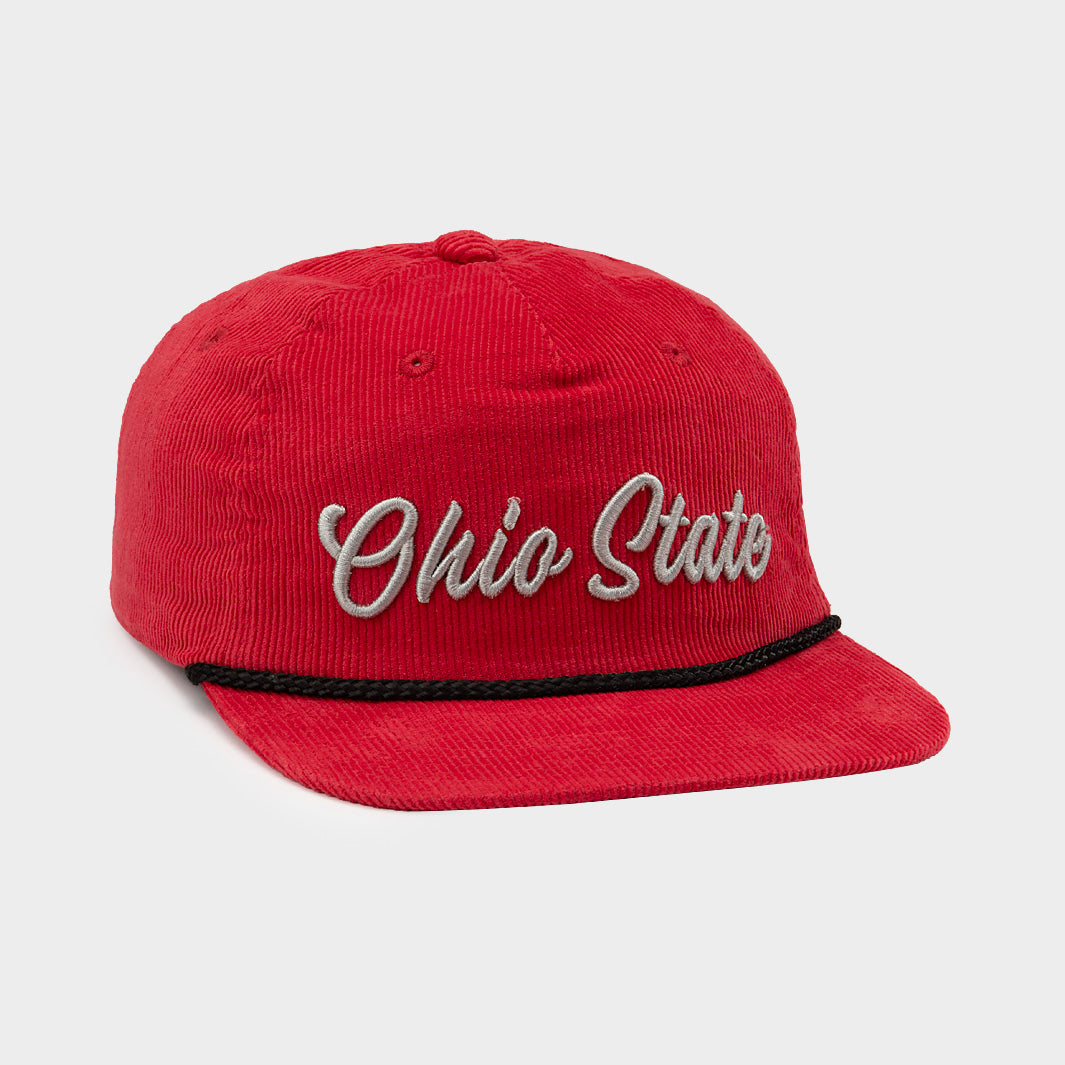 Vintage Ohio State Corduroy Cap - Stand Out in Style