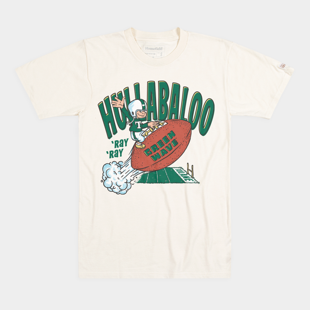 Tulane Green Wave Football Fever Tee