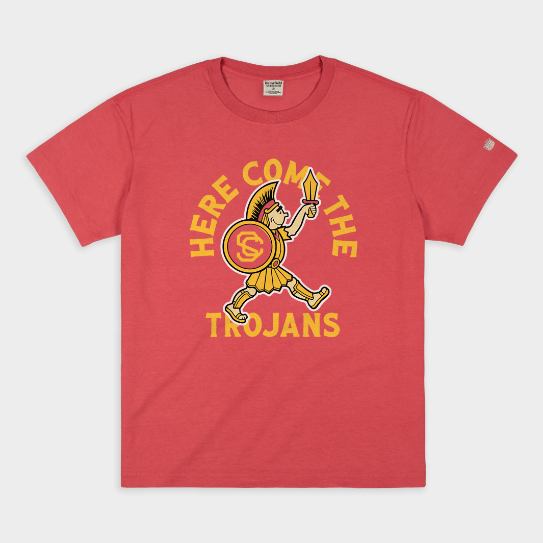 USC Retro SC Vintage Heavyweight Tee - Show Your Trojans Pride