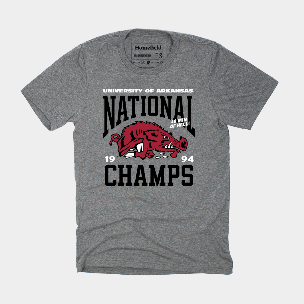 1994 Arkansas Basketball National Champs Tribute T-Shirt
