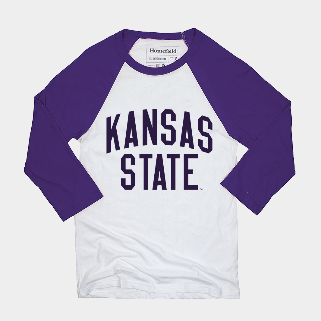 Kansas State Vintage Baseball Tribute Tee