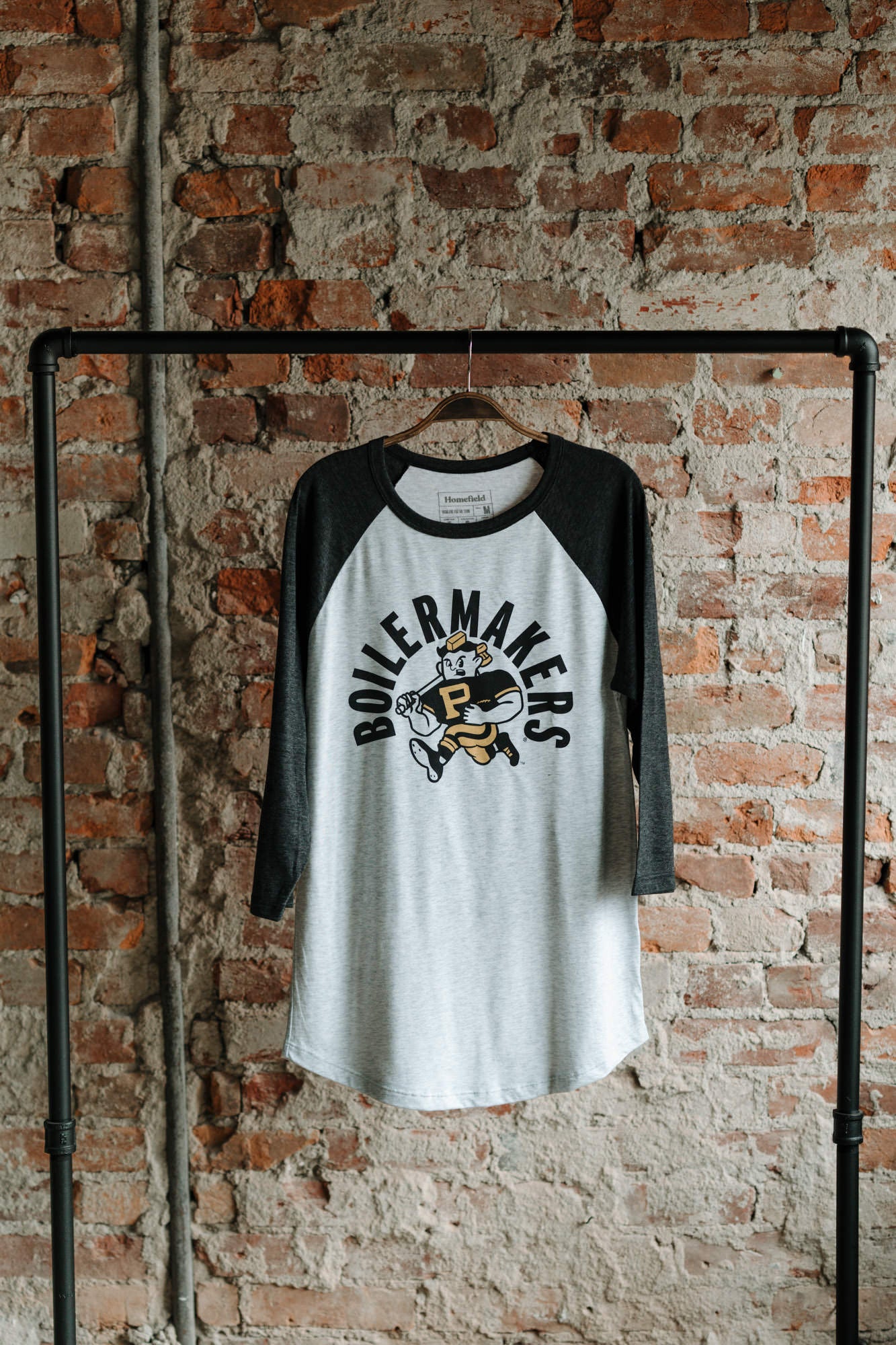 Purdue Football: Vintage Glory Baseball Tee