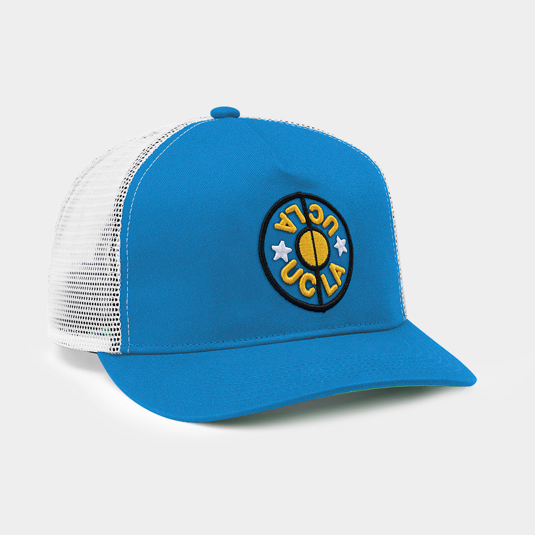 Show Your Bruins Pride with This Iconic Basketball Trucker Hat